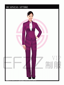 空姐職業(yè)服裝設(shè)計(jì)效果圖441