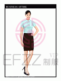 空姐職業(yè)服裝設(shè)計效果圖440