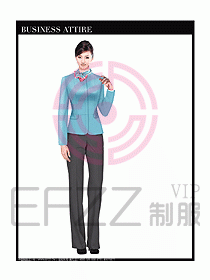 空姐職業(yè)服裝設(shè)計(jì)效果圖458
