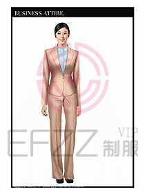 女時(shí)尚OL職業(yè)裝設(shè)計(jì)圖953