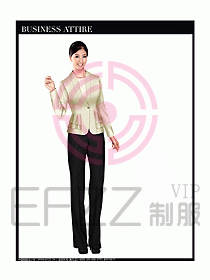 女時尚OL職業(yè)裝設(shè)計圖964