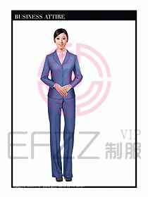 女時(shí)尚OL職業(yè)裝設(shè)計(jì)圖977