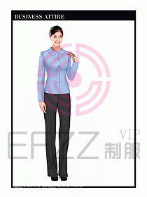 女時(shí)尚OL職業(yè)裝設(shè)計(jì)圖975