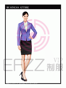 女時尚OL職業(yè)裝設計圖979