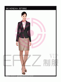 女時(shí)尚OL職業(yè)裝設(shè)計(jì)圖988