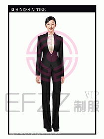 女時尚OL職業(yè)裝設計圖992