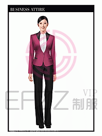 女時(shí)尚OL職業(yè)裝設(shè)計(jì)圖998