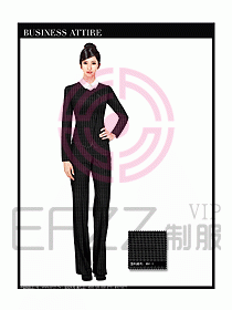 空姐職業(yè)服裝設(shè)計(jì)效果圖471