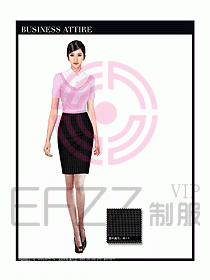 空姐職業(yè)服裝設(shè)計(jì)效果圖472
