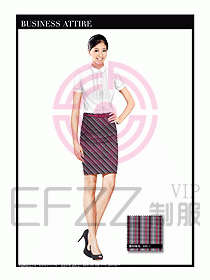 空姐職業(yè)服裝設(shè)計效果圖476