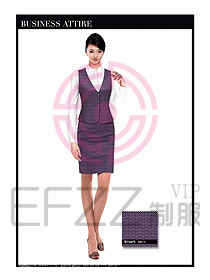 空姐職業(yè)服裝設(shè)計效果圖478
