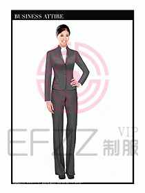 空姐職業(yè)服裝設(shè)計(jì)效果圖481