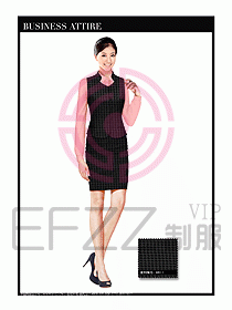 空姐職業(yè)服裝設(shè)計效果圖482