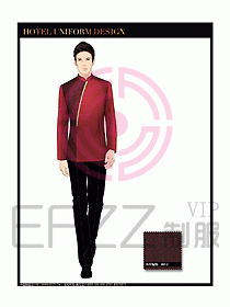 酒店中餐服務(wù)員制服設(shè)計(jì)圖1310