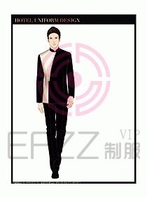 酒店中餐服務(wù)員制服設(shè)計圖1311