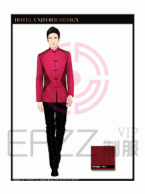 酒店中餐服務(wù)員制服設(shè)計(jì)圖1313
