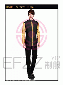 酒店餐飲服務(wù)員制服設(shè)計(jì)圖1340