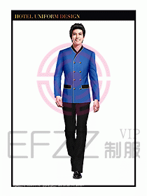 酒店餐飲服務(wù)員制服設(shè)計(jì)圖1342