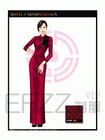 酒店餐飲咨客制服設(shè)計(jì)圖636
