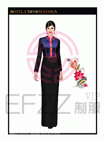 酒店餐飲咨客制服設(shè)計(jì)圖642