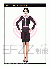 酒店西餐廳領(lǐng)班制服設(shè)計圖063