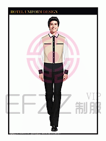 餐飲西餐廳服務(wù)員制服設(shè)計圖885