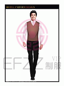 餐飲西餐廳服務(wù)員制服設(shè)計(jì)圖911