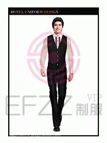 餐飲西餐廳服務(wù)員制服設(shè)計(jì)圖919