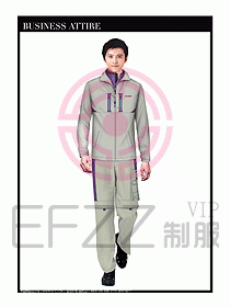 春秋款工程服服裝效果圖782
