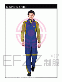 春秋款工程服服裝效果圖785