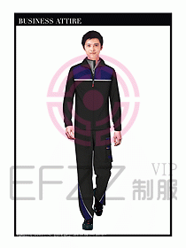 春秋款工程服服裝效果圖793