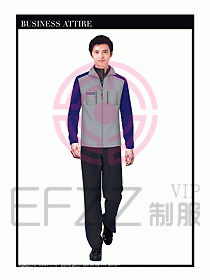 春秋款工程服服裝效果圖796