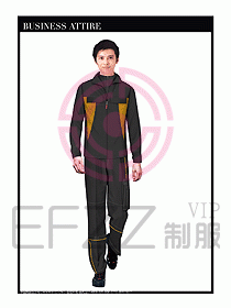 春秋款工程服服裝效果圖807