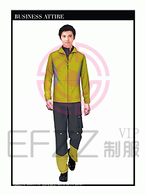 春秋款工程服服裝效果圖809