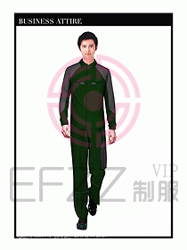 春秋款工程服服裝效果圖812