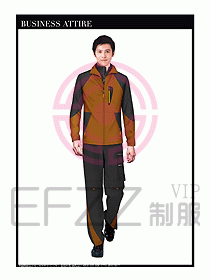 春秋款工程服服裝效果圖824