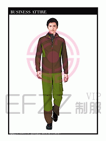 春秋款工程服服裝效果圖828