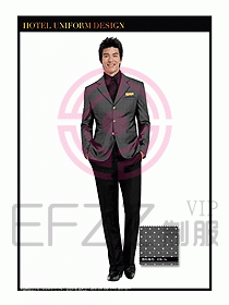星級(jí)酒店制服經(jīng)理職業(yè)裝355