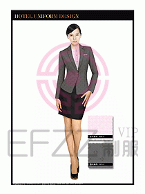 星級酒店制服經(jīng)理職業(yè)裝368