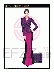 桑拿SPA咨客迎賓制服316