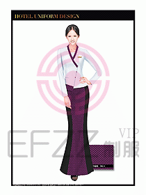 桑拿SPA咨客迎賓制服315