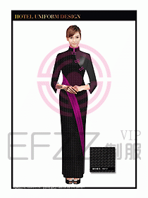 酒店餐廳咨客制服設(shè)計圖651