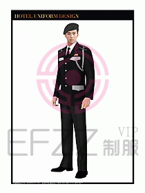 酒店門童行李生制服設(shè)計(jì)圖841