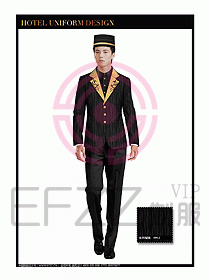 酒店門童行李生制服設(shè)計(jì)圖849