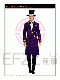 酒店門童行李生制服設(shè)計圖850