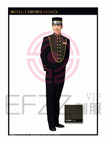 酒店門童行李生制服設(shè)計(jì)圖852