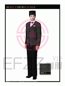 酒店門童行李生制服設(shè)計(jì)圖855