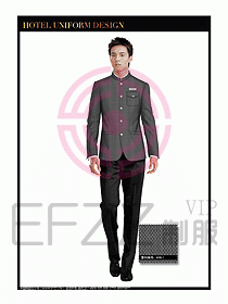 酒店門童行李生制服設(shè)計圖868