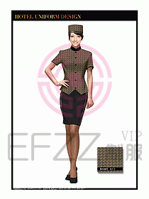 酒店門童行李生制服設(shè)計(jì)圖873