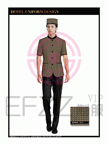酒店門童行李生制服設(shè)計圖872